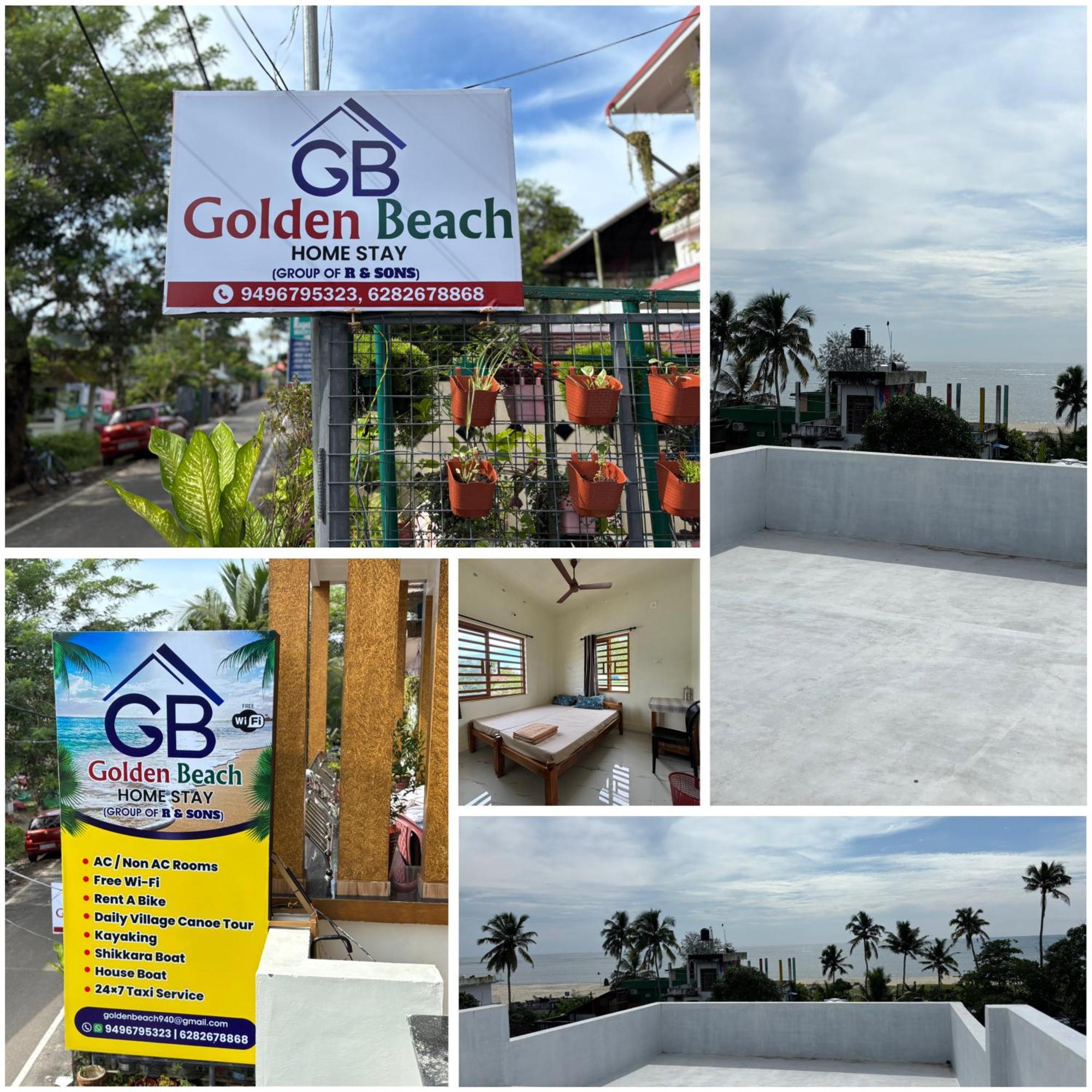 Golden Beach Home Stay Alappuzha Exterior photo